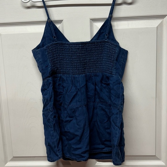 NWOT Tiered Denim Tank Too - Picture 3 of 3